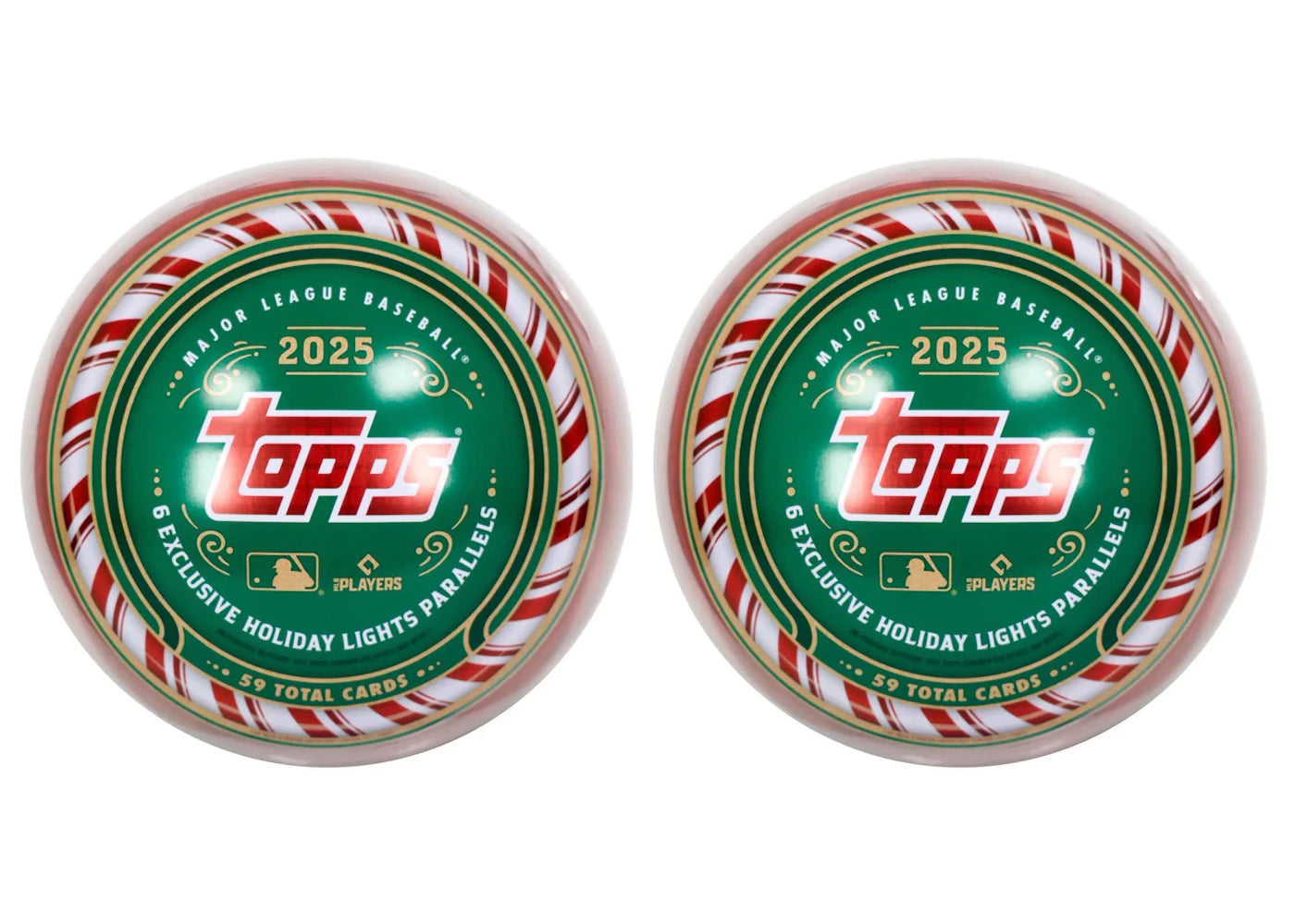 2025 Topps Holiday Baseball Tin 2x Lot