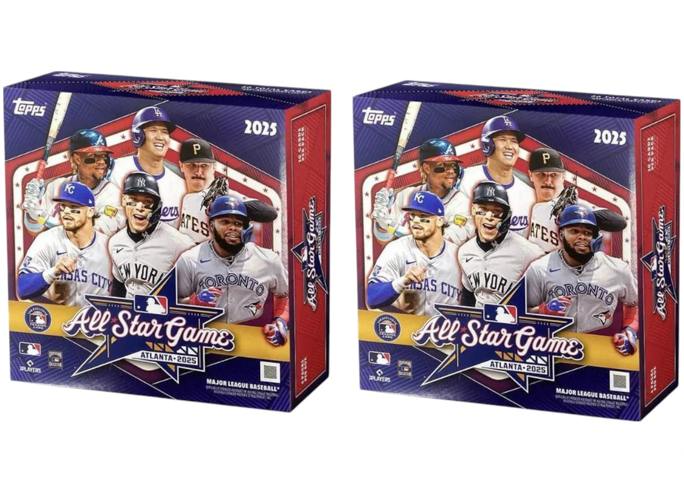 2025 Topps MLB Baseball All-Star Game Mega Box 2x Lot