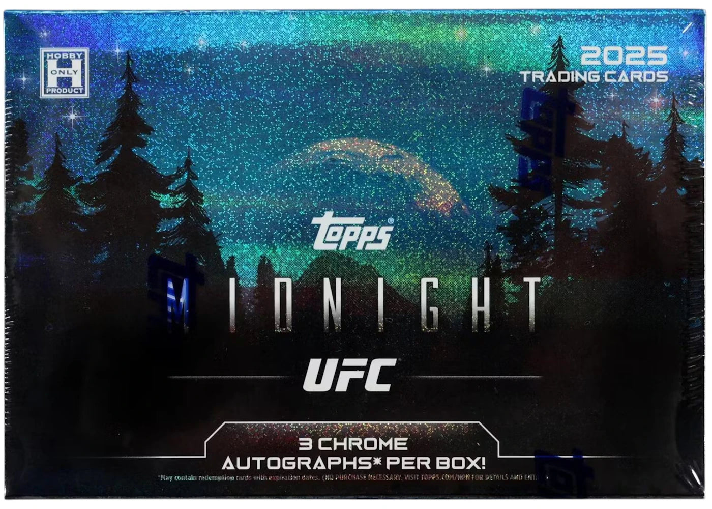 2025 Topps Midnight UFC Hobby Box