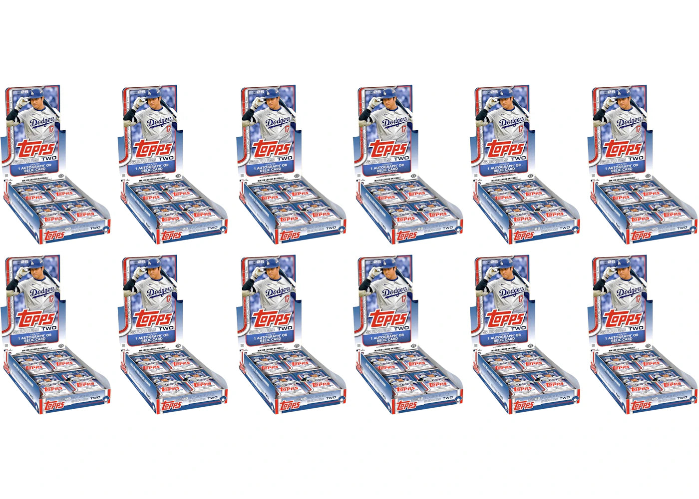 2025 Topps Series 2 Baseball Hobby Box 12x Lot