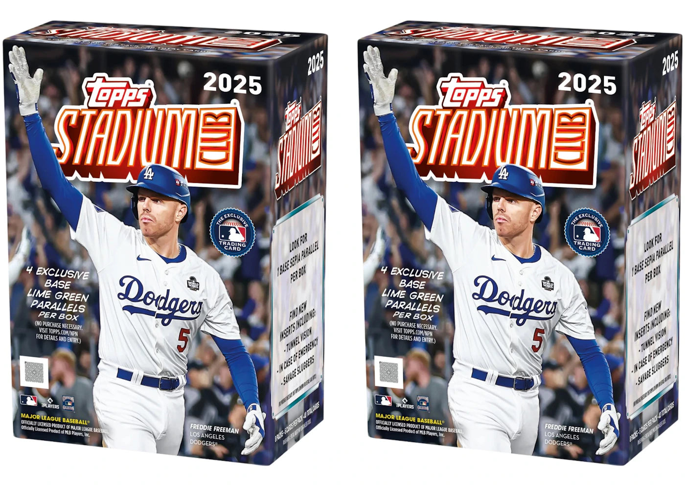 2025 Topps Stadium Club Baseball Value Box 2x Lot