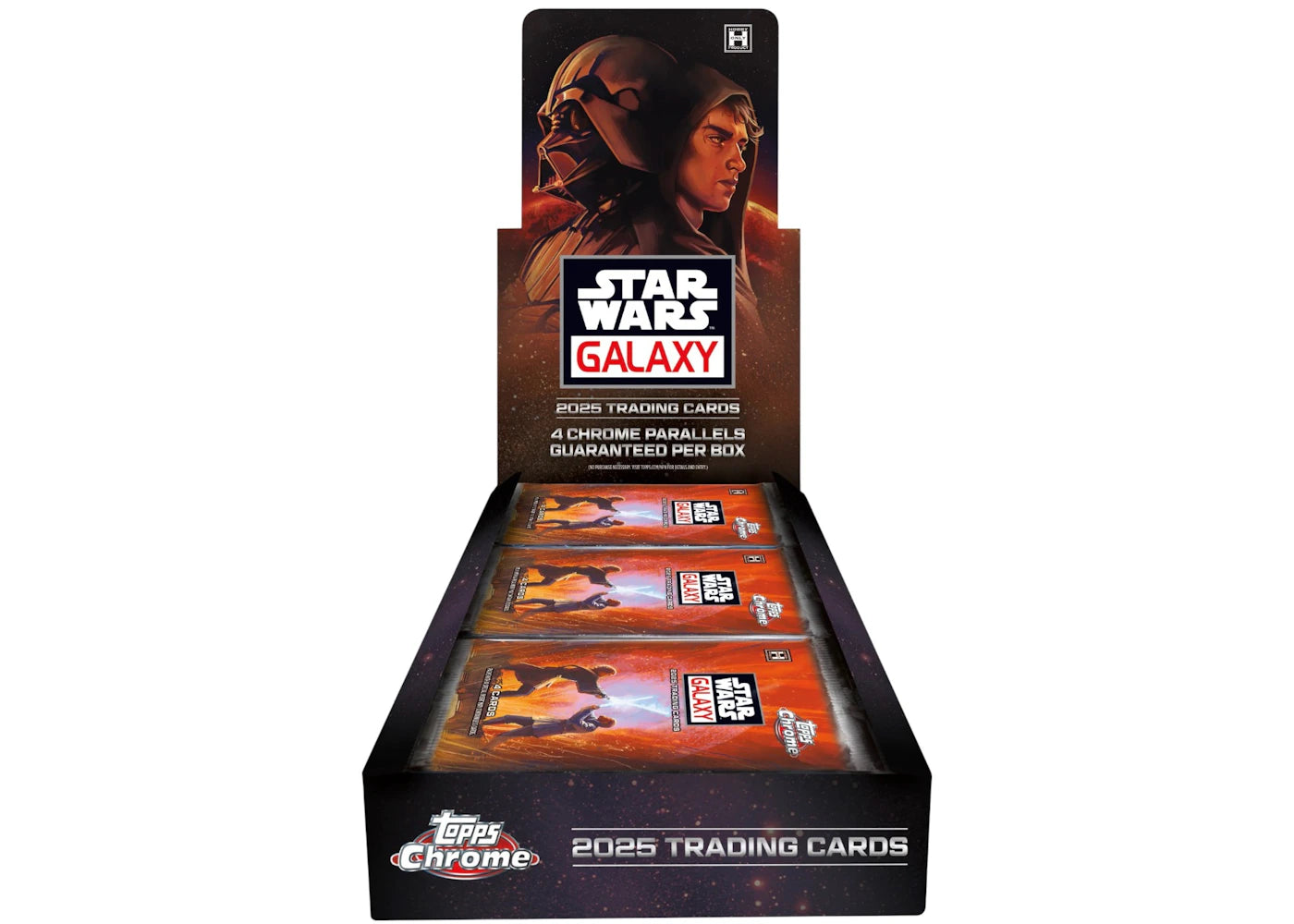 2025 Topps Star Wars Chrome Galaxy Hobby Box