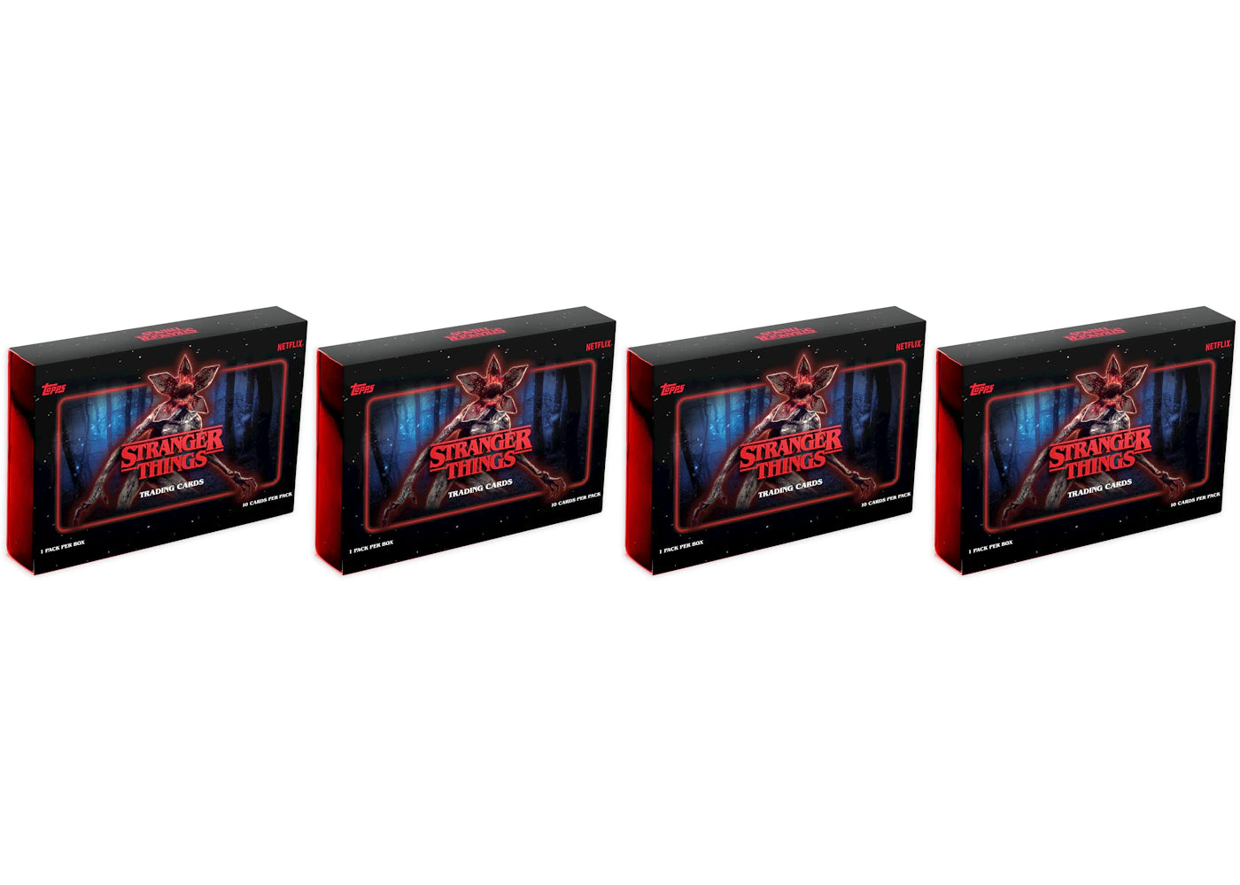 2025 Topps Stranger Things Hobby Box 4x Lot