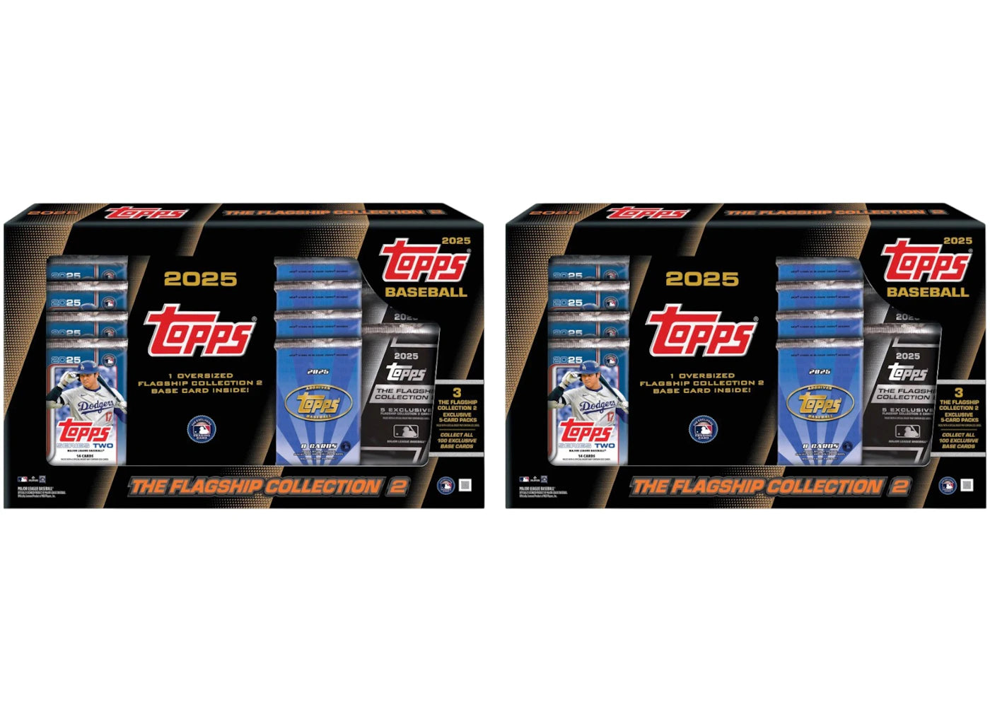 2025 Topps The Flagship Collection 2 Baseball Box 2x Lot
