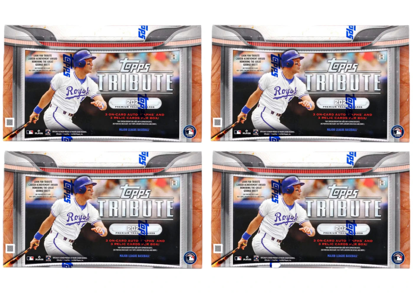 2025 Topps Tribute Baseball Hobby Box 4x Lot
