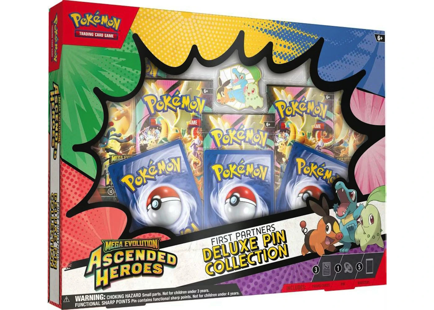 2026 Pokemon Mega Evolution Ascended Heroes Deluxe Pin Collection Box
