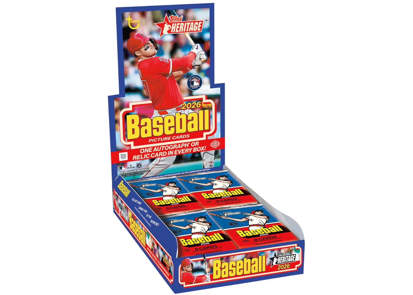 2026 Topps Heritage Baseball Hobby Box