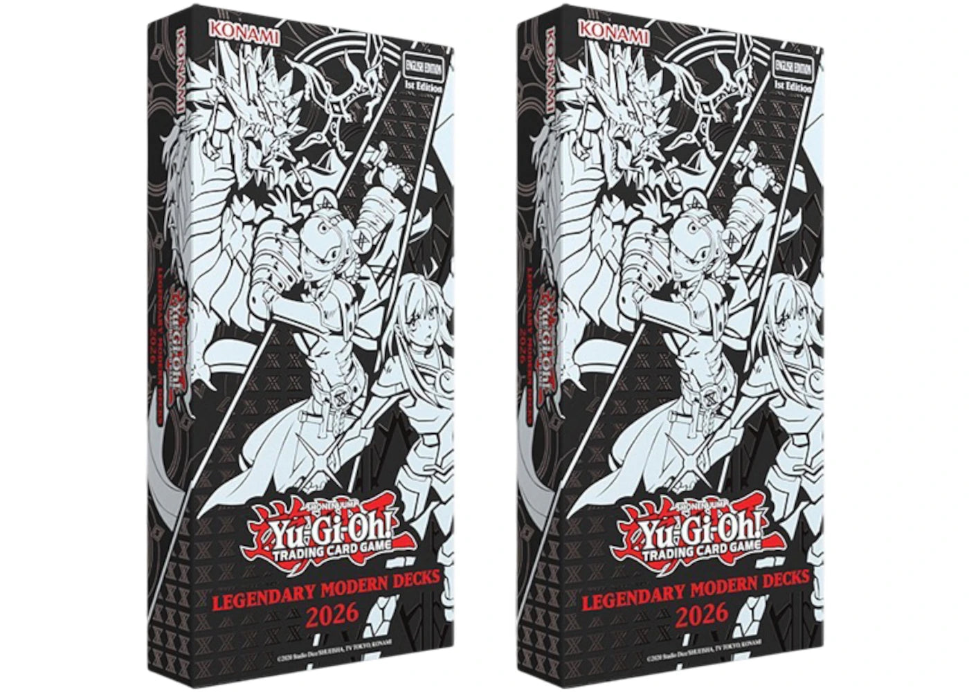 2026 Yu-Gi-Oh Modern Decks Collectors Set 2x Lot