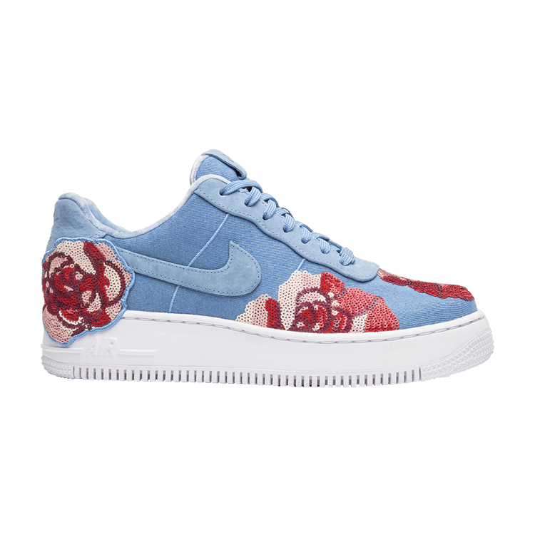 Nike Air Force 1 Upstep Low Denim Rose Sky (Women's)