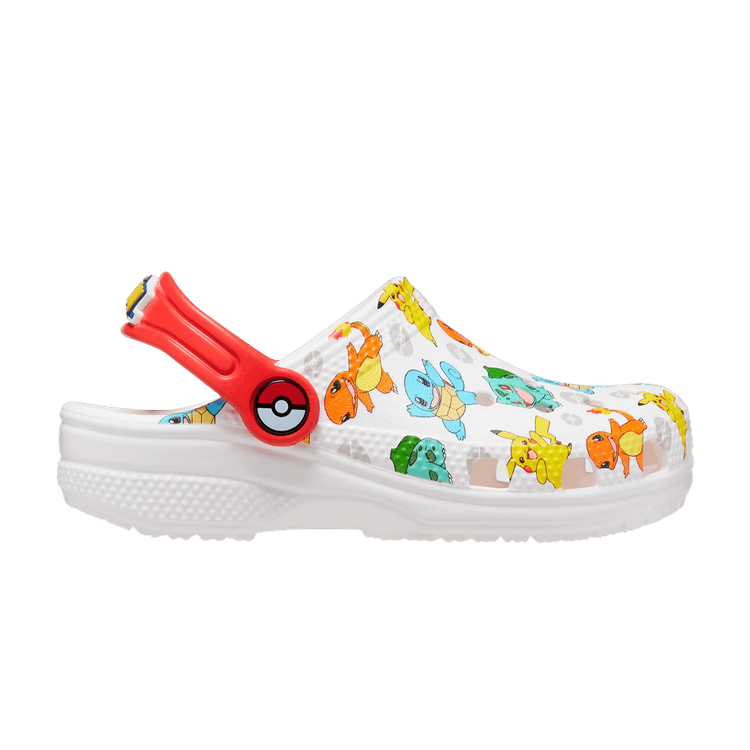 Crocs Classic Clog Pokemon White (Kids)