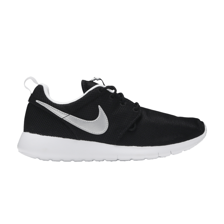 Nike Roshe One Black Metallic Silver (GS)