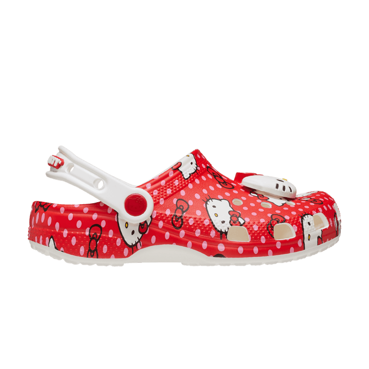 Crocs Classic Clog Hello Kitty Red Polka Dots (Kids)