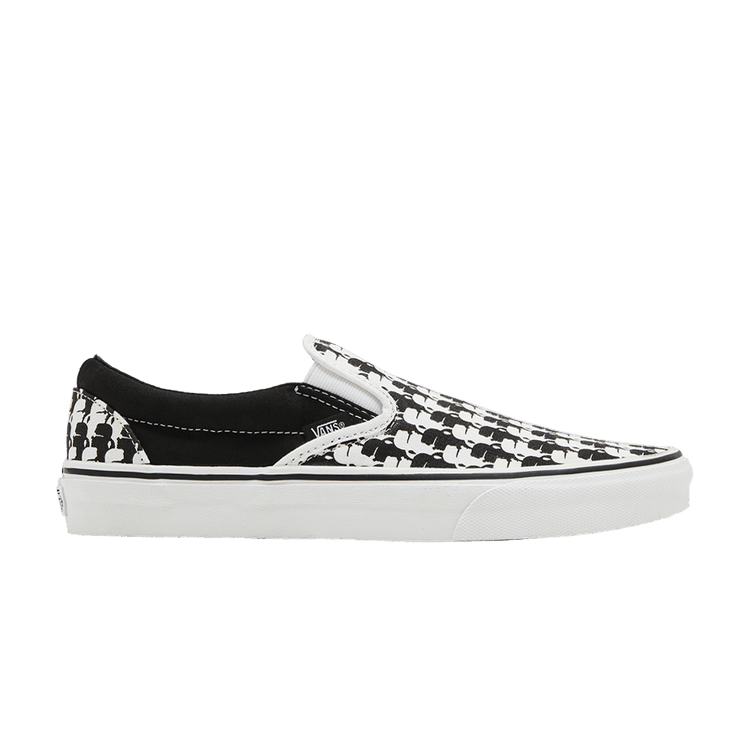 Vans Classic Slip-On Karl Lagerfeld Black White