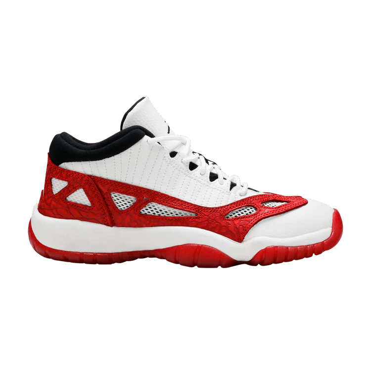 Jordan 11 Retro Low IE White Gym Red (GS)