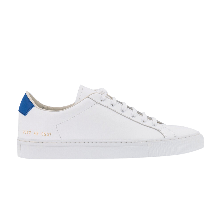 Common Projects Retro Low White Blue