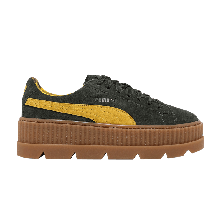 Puma Cleated Creeper Rihanna Fenty Suede Green (Women's)