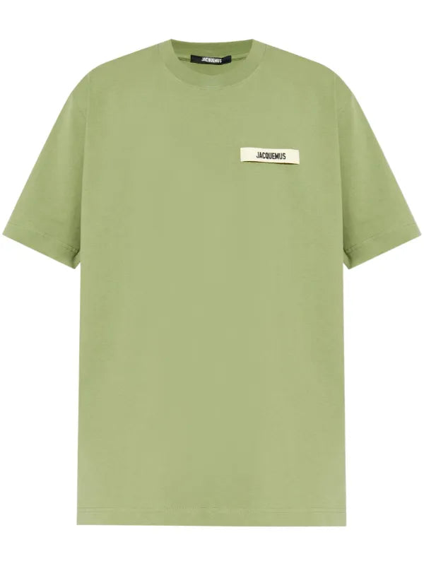 Jacquemus The Gros Grain T-shirt Green