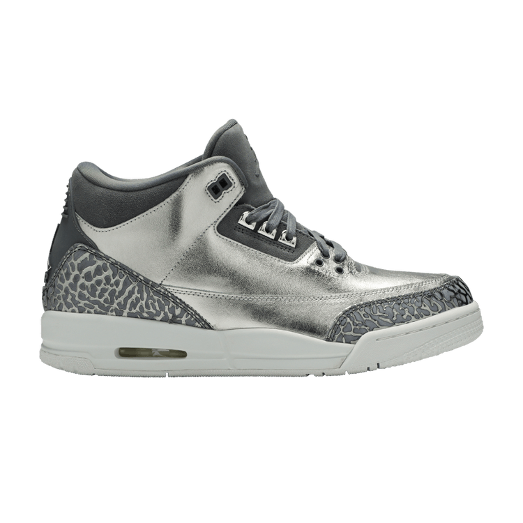 Jordan 3 Retro Premium Heiress Metallic Silver (GS)