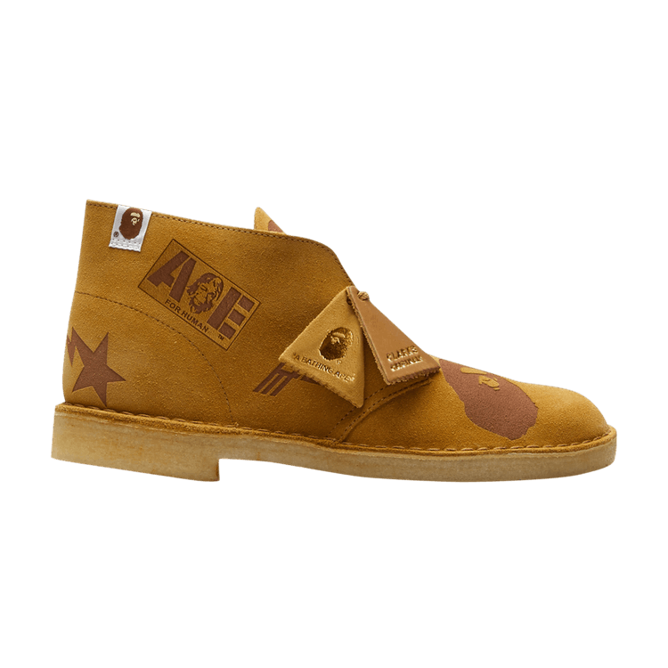 Clarks Desert Boot Bape Oak Embossed