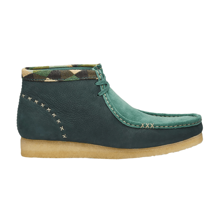 Clarks Originals Wallabee END. Artisan Craft Green