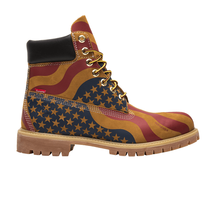 Timberland 6" Boot Supreme Stars & Stripes Wheat