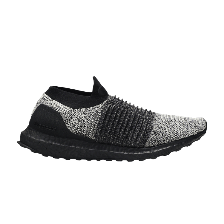 adidas Ultra Boost Laceless Mid Black Oreo
