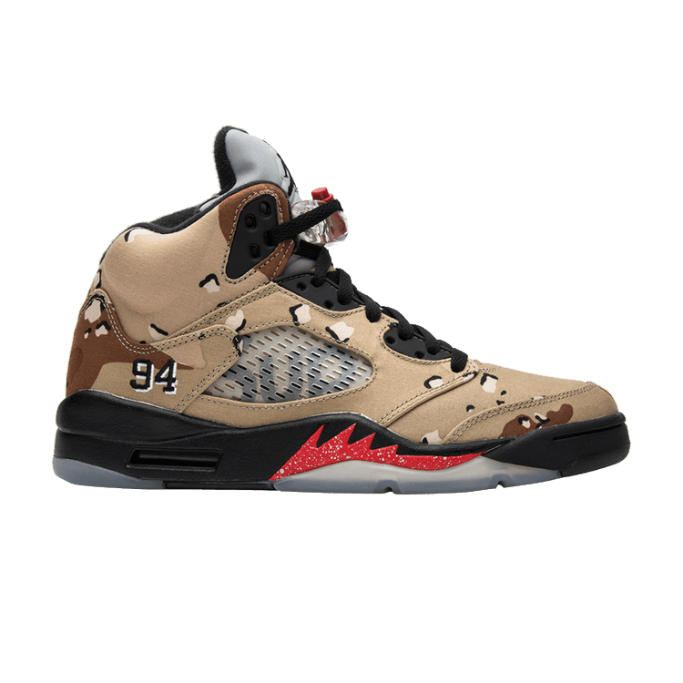 Jordan 5 Retro Supreme Desert Camo