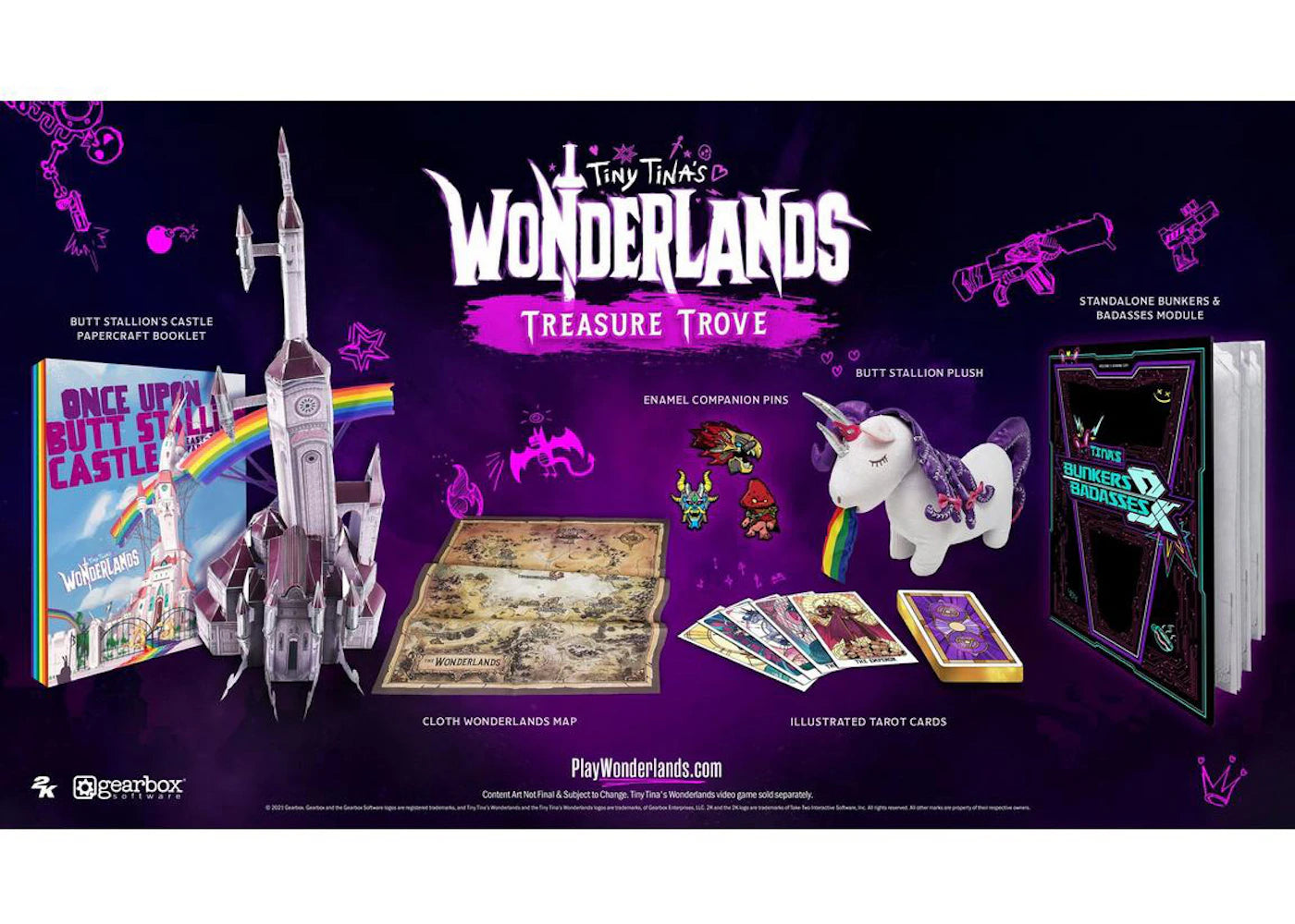 2K Xbox Series X Tiny Tina's Wonderlands Trove Collector's Box (Game Not Included)