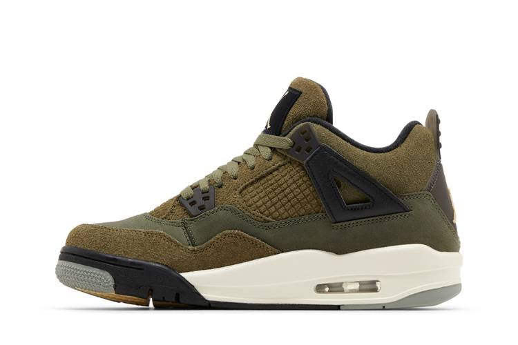 Jordan 4 Retro SE Craft Medium Olive (GS)