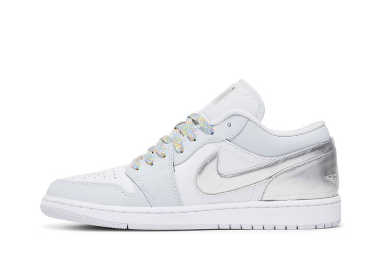 Jordan 1 Low SE Tear Away Silver