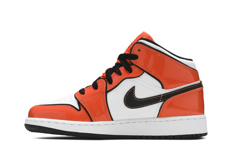 Jordan 1 Mid Turf Orange (GS)