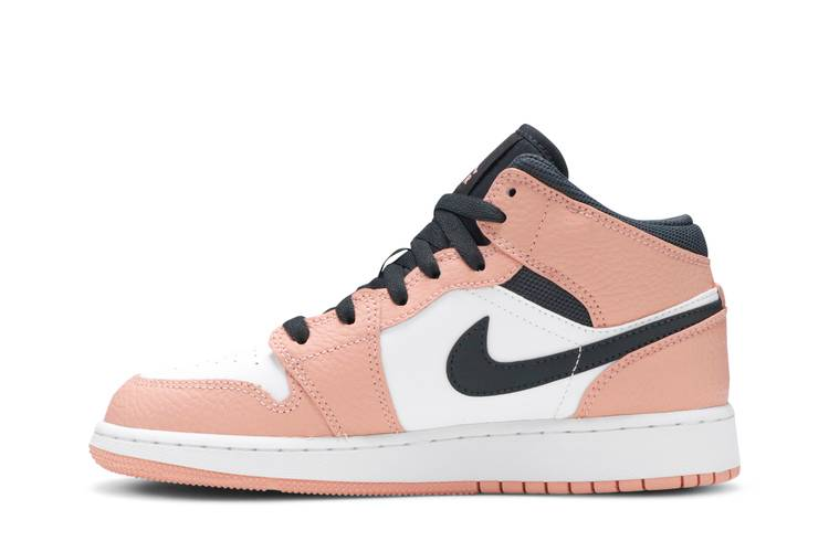 Jordan 1 Mid Pink Quartz (GS)