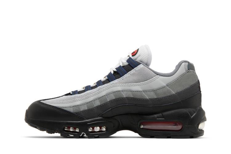 Nike Air Max 95 Track Red Smoke Grey