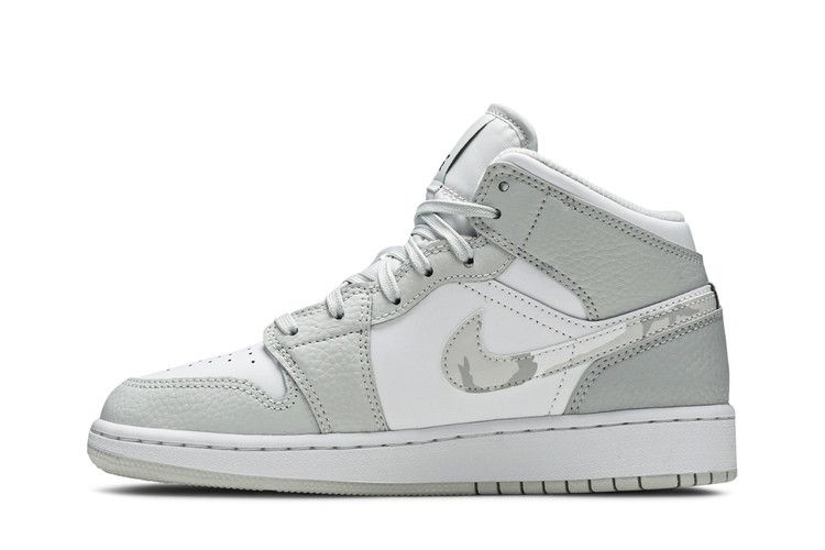 Jordan 1 Mid Grey Camo (GS)