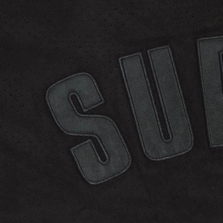 Supreme Ultrasuede Mesh Short 'Black'