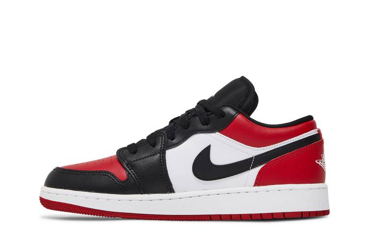 Jordan 1 Low Bred Toe (GS)