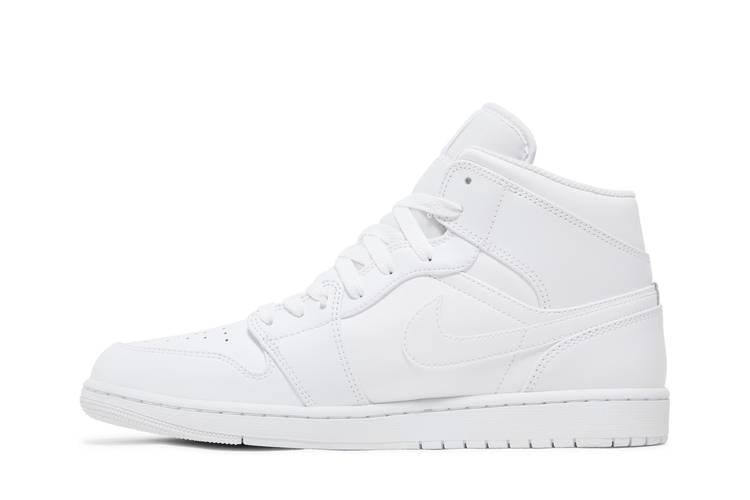 Jordan 1 Mid Triple White (2022/2023)