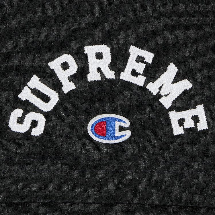 Supreme Ultrasuede Mesh Short 'Black'