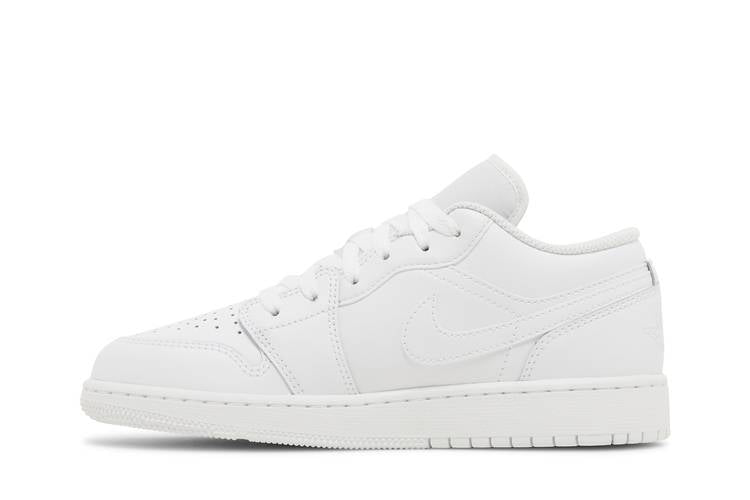 Jordan 1 Low Triple White (2023) (GS)