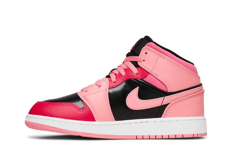 Jordan 1 Mid Coral Chalk (GS)