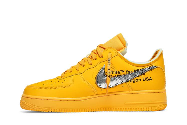 Nike Air Force 1 Low Off-White ICA University Gold