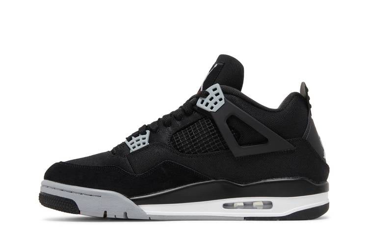 Jordan 4 Retro SE Black Canvas