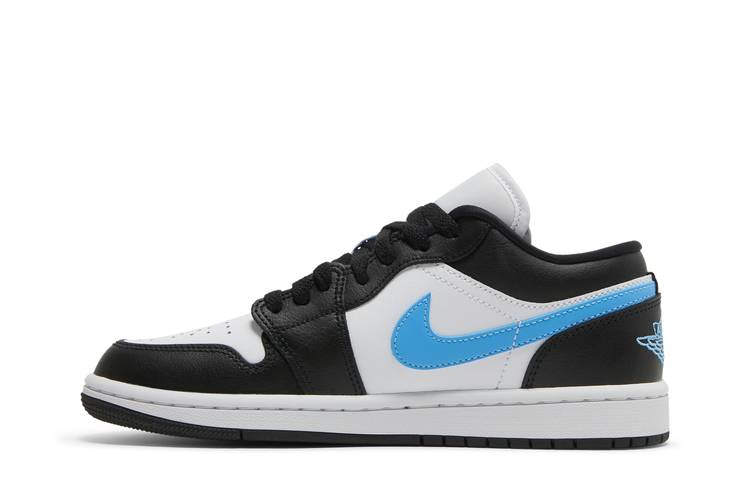 Jordan 1 Low Black University Blue White (Women's)