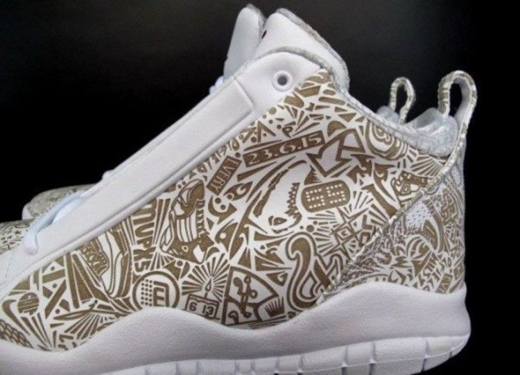Jordan Accolades Laser White