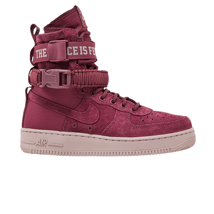 Nike SF Air Force 1 High Force Is Female Vintage Wine (Women's)