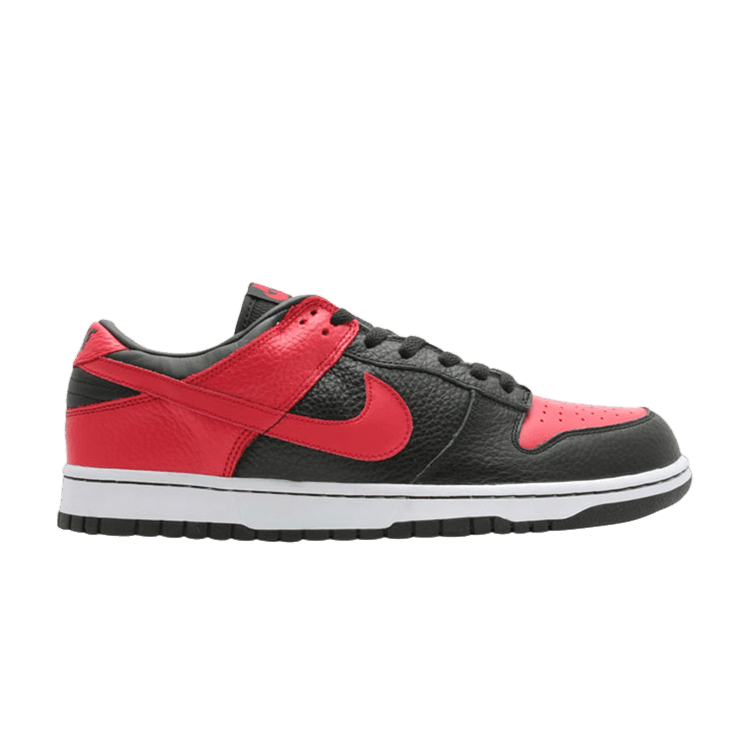 Nike Dunk Low Black Sport Red (JD Sports)