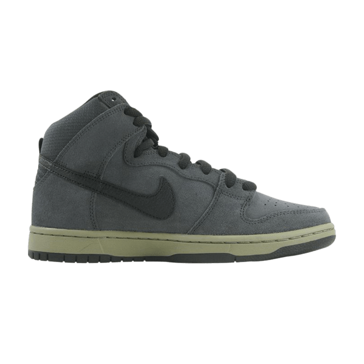 Nike SB Dunk High Anthracite Matte Olve