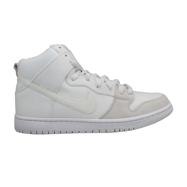 Nike SB Dunk High Pro Metallic Summit White