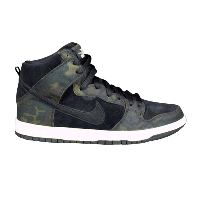 Nike SB Dunk High Iguana Camo