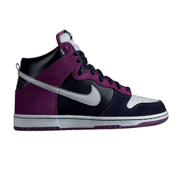 Nike SB Dunk High Dark Obsidian Metallic Platinum